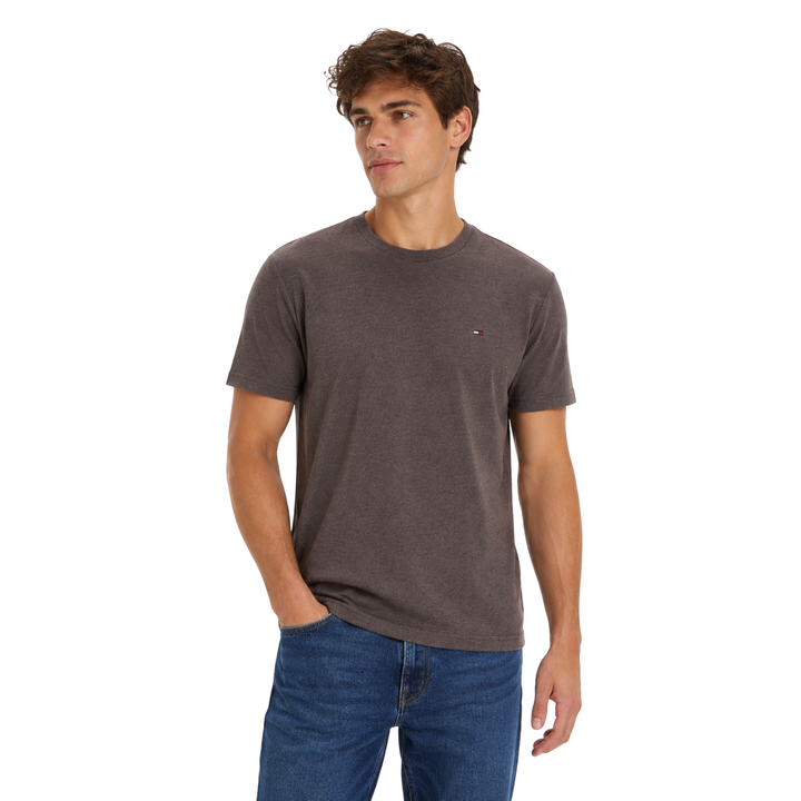 Tommy Jeans JASPE T-Shirt Braun Meliert