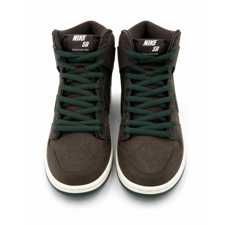 Nike SB Dunk High Pro Baroque Brown Sneaker Braun Grün CV1624-200