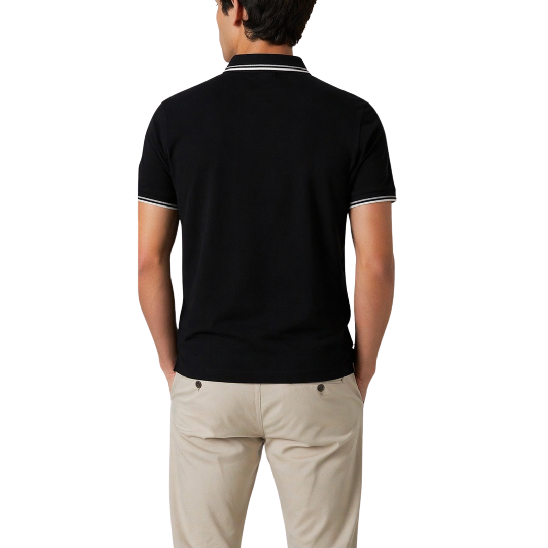 Champion Herren Poloshirt Schwarz