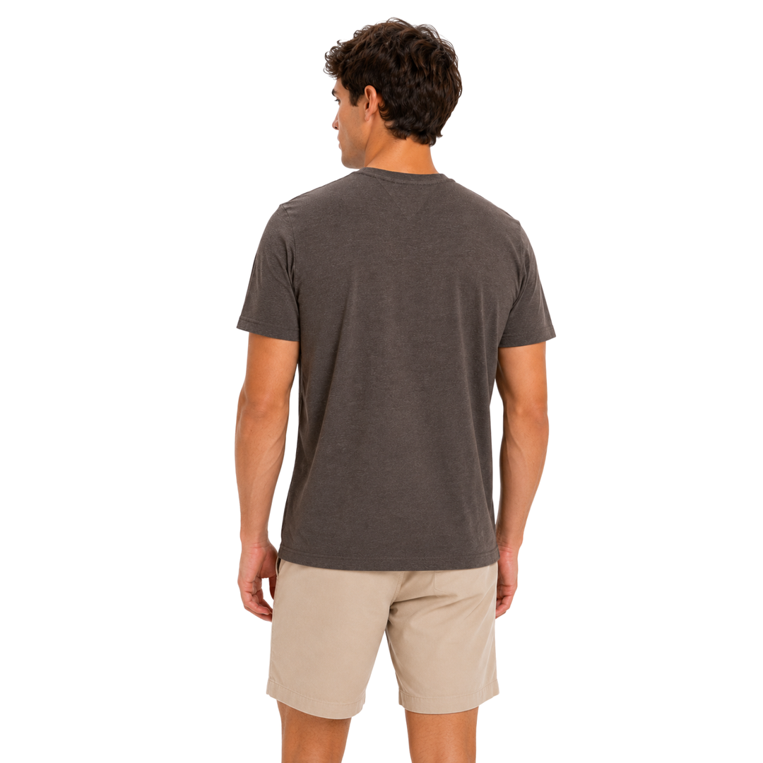 Tommy Jeans JASPE T-Shirt Braun Meliert