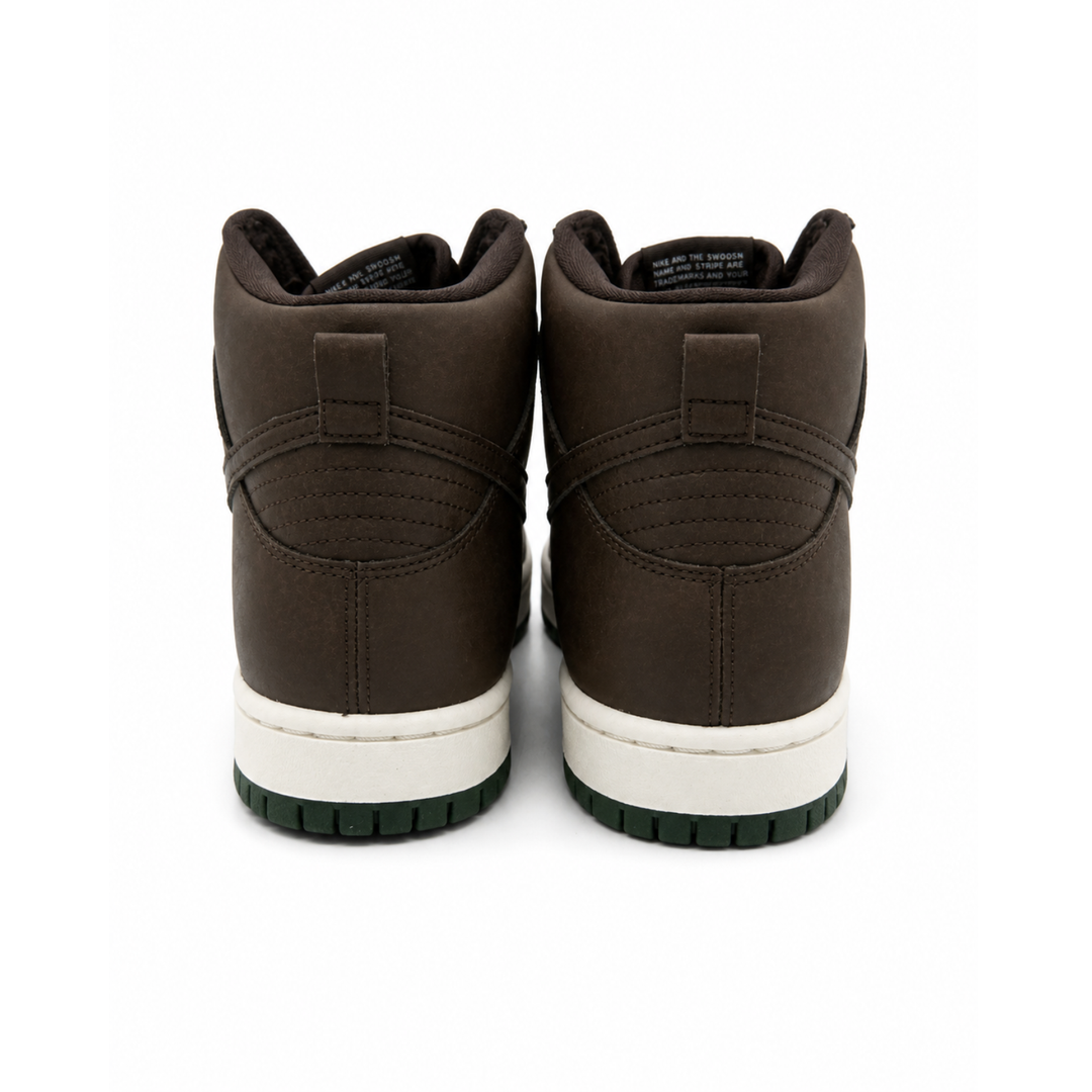 Nike SB Dunk High Pro Baroque Brown Sneaker Braun Grün CV1624-200