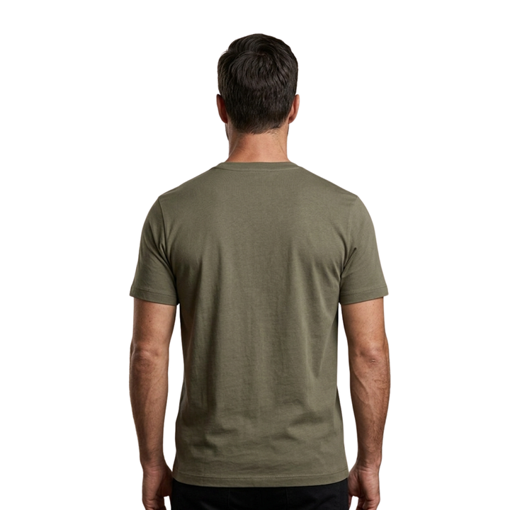 Hugo Boss T-Shirt Herren Olivgrün XXL – Baumwolle Regular Fit