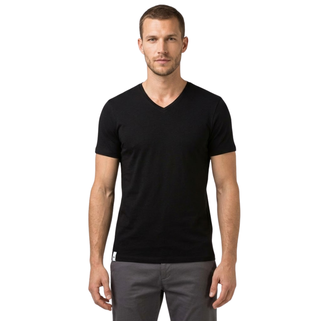 Lacoste Essentials 3-Pack T-Shirt Schwarz Herren