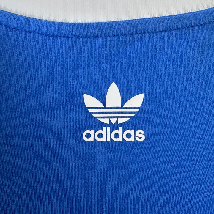 Adidas Originals Adicolor 3-Stripes Crop Top Damen Blau