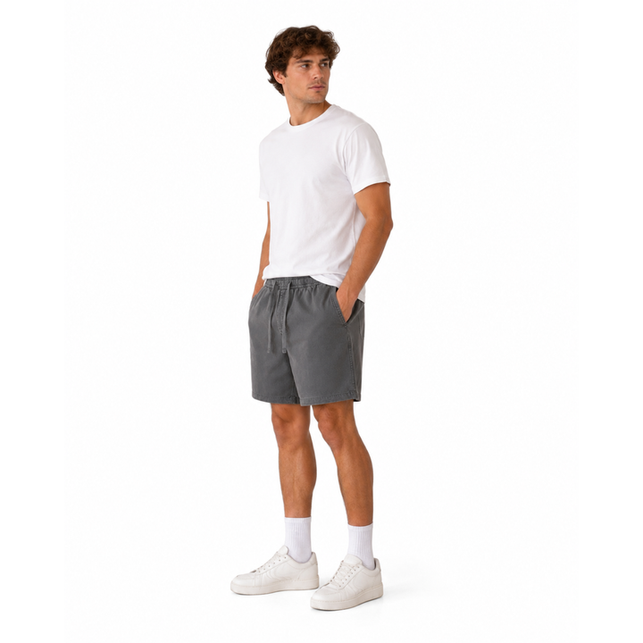 Tommy Jeans Shorts Anthrazit Loose Fit