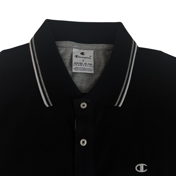 Champion Herren Poloshirt Schwarz