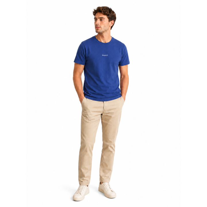 GANT T-Shirt Rich Blue Herren Shirt