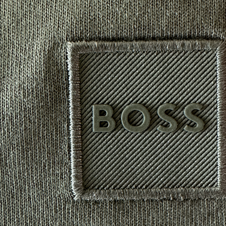 Hugo Boss T-Shirt Herren Olivgrün XXL – Baumwolle Regular Fit