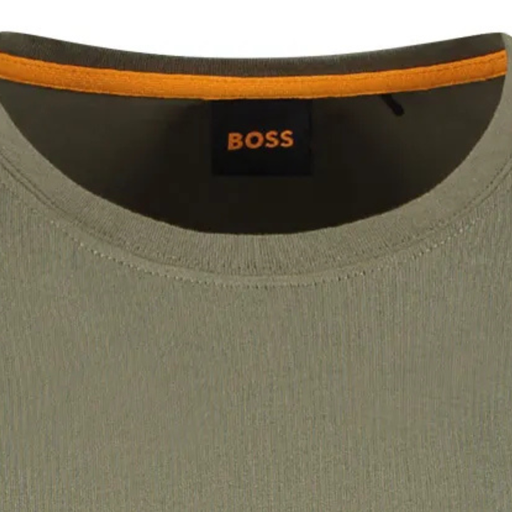 Hugo Boss T-Shirt Herren Olivgrün XXL – Baumwolle Regular Fit