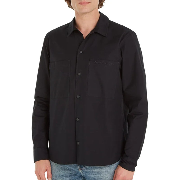 Calvin Klein Core Relaxed Classic Shirt  Black (J30J324612-BEH) Men