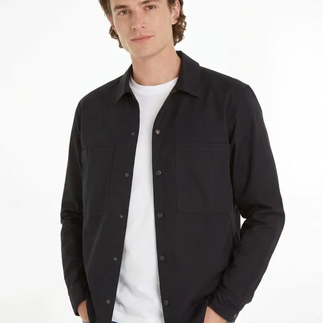 Calvin Klein Core Relaxed Classic Shirt  Black (J30J324612-BEH) Men