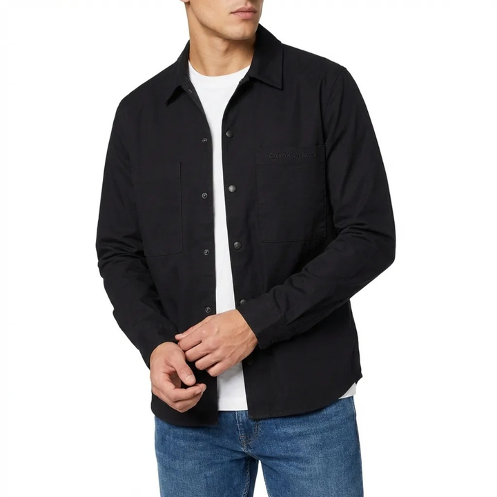 Calvin Klein Core Relaxed Classic Shirt  Black (J30J324612-BEH) Men