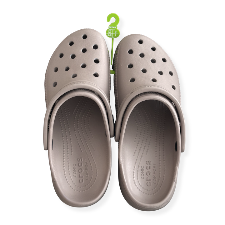 Crocs Classic Platform Clog Damen – Taupe