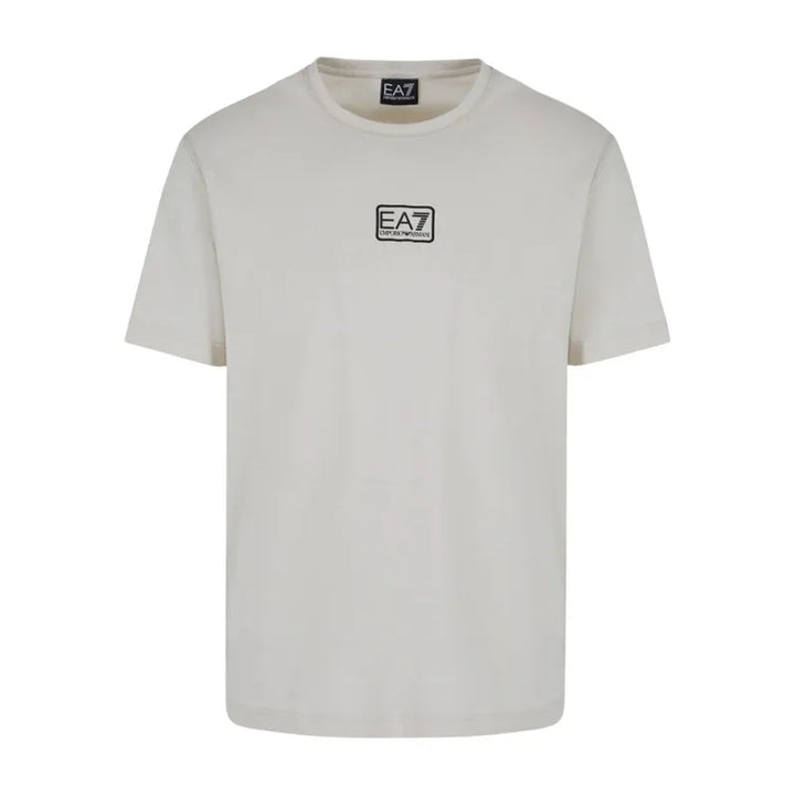 EA7 Core Identity Cotton T-Shirt Herren Light Grey – Freizeit &amp; Sport