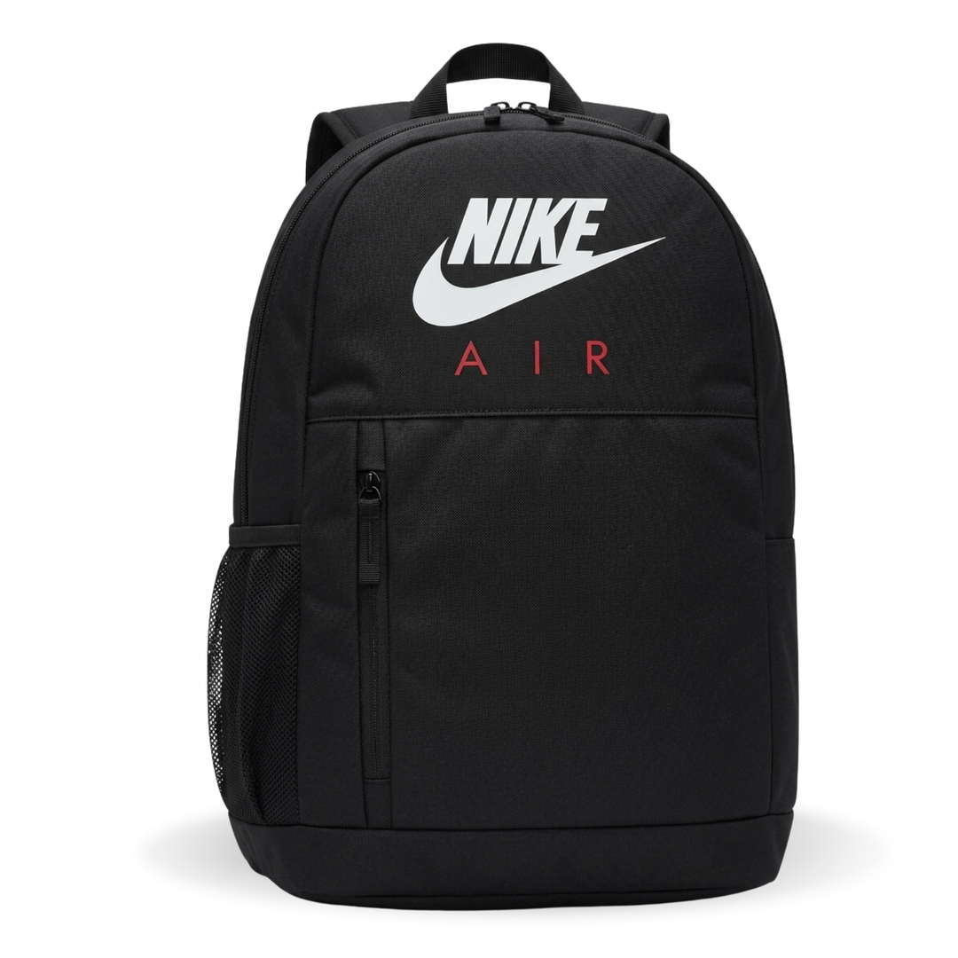 Nike Elemental Kinder Rucksack 21L Schwarz Rot Weiß mit Etui
