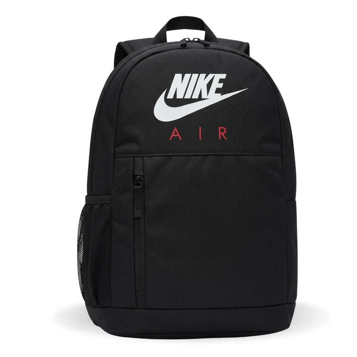 Nike Elemental Kinder Rucksack 21L Schwarz Rot Weiß mit Etui