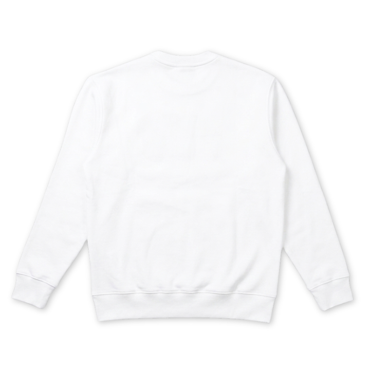 Nike Club Fleece Crew Sweatshirt Weiß Crewneck Pullover