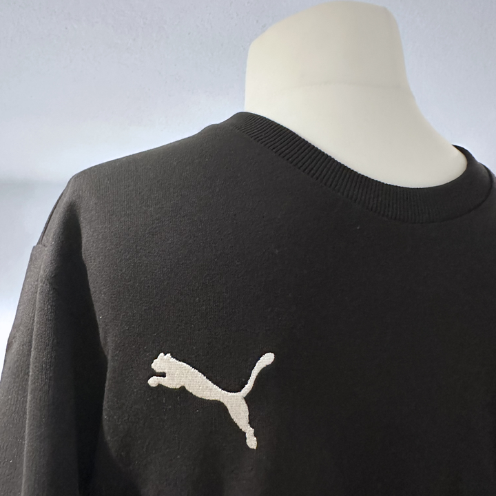 Puma teamGOAL Casuals Crew Neck Sweatshirt Herren Schwarz
