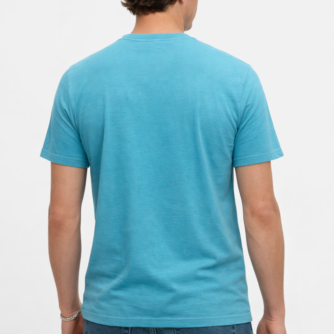 Superdry Vintage Logo T-Shirt Herren Hellblau Relaxed Fit
