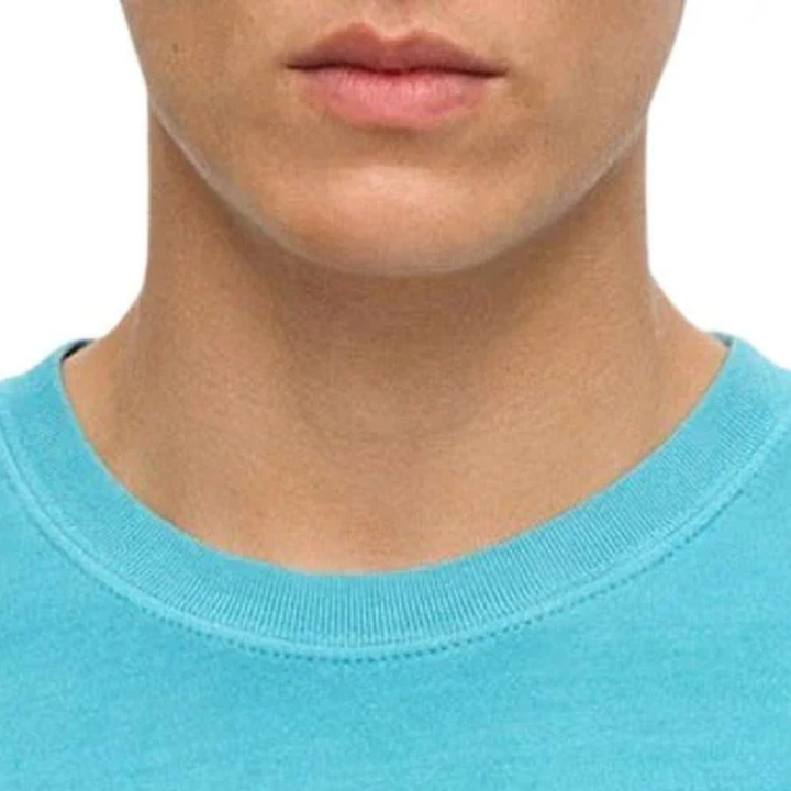 Superdry Vintage Logo T-Shirt Herren Hellblau Relaxed Fit