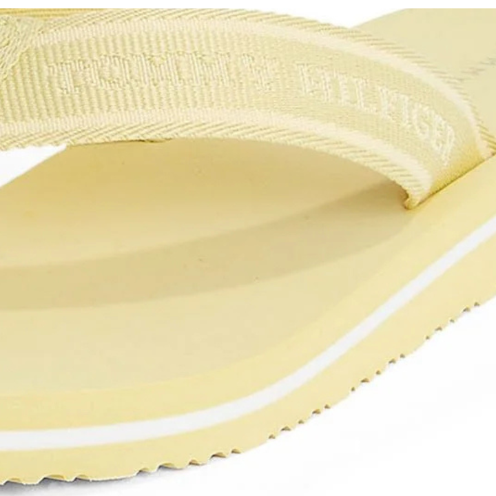 Tommy Hilfiger Damen Flip Flops Gelb