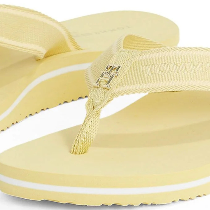 Tommy Hilfiger Damen Flip Flops Gelb