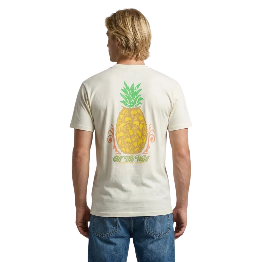 Vans Pineapple Skull T-Shirt Herren Off white